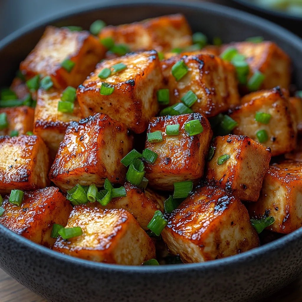 Tofu Épicé à la Friteuse à Air : Une Recette Ultime Incroyable