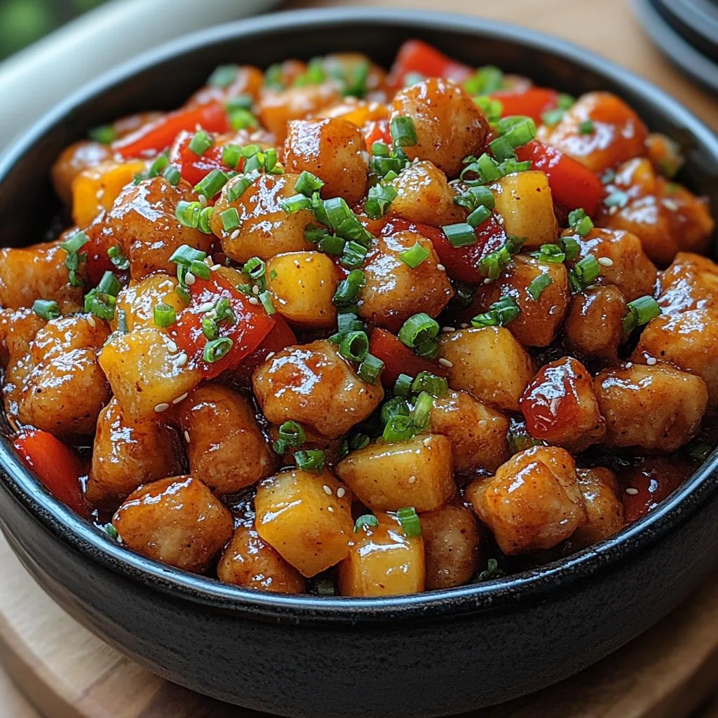 Poulet Aigre-Doux à la Friteuse à Air : Une Recette Incroyable Ultime