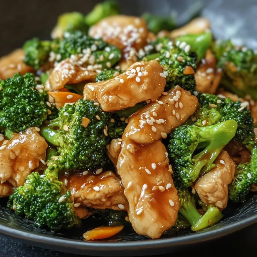 Poulet Sauté au Brocoli : Une Recette Incroyable Ultime