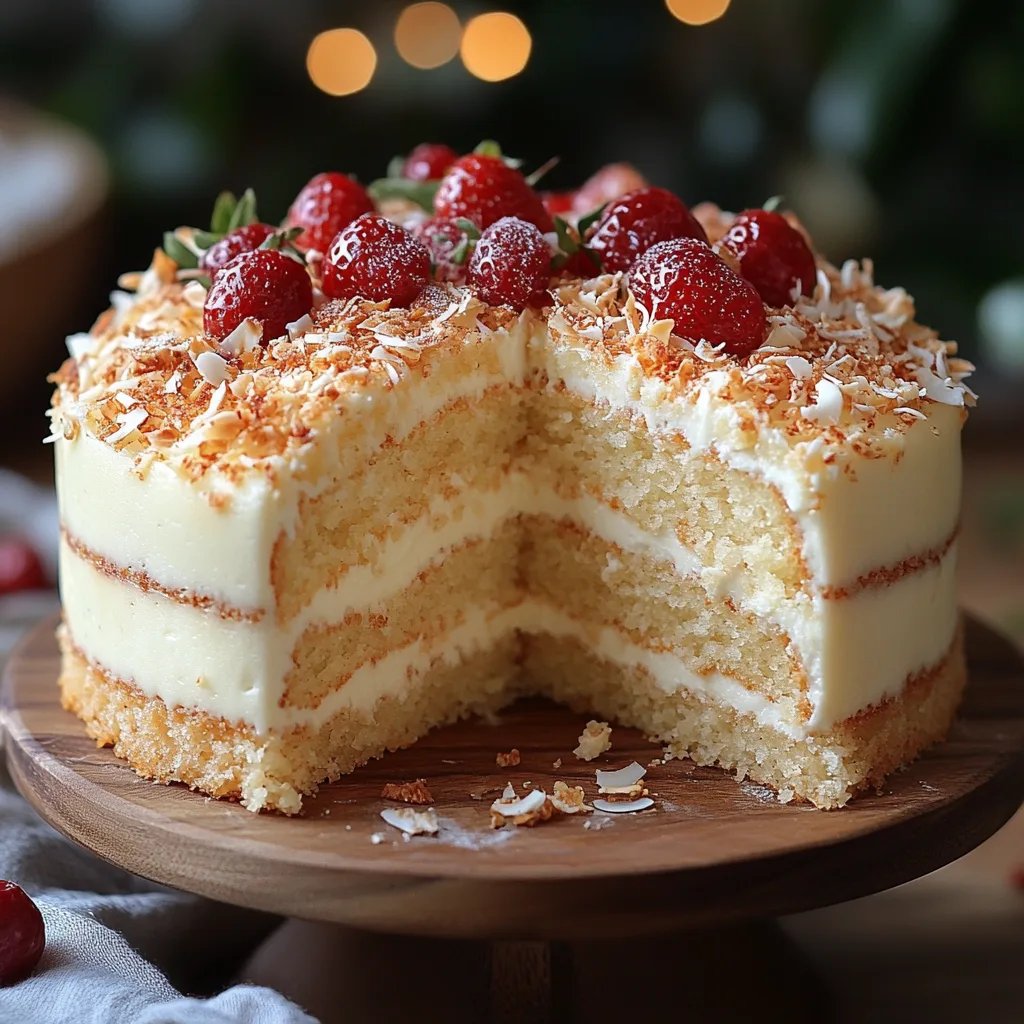 Gâteau Raffaello à la noix de coco : Une Recette Incroyable Ultime