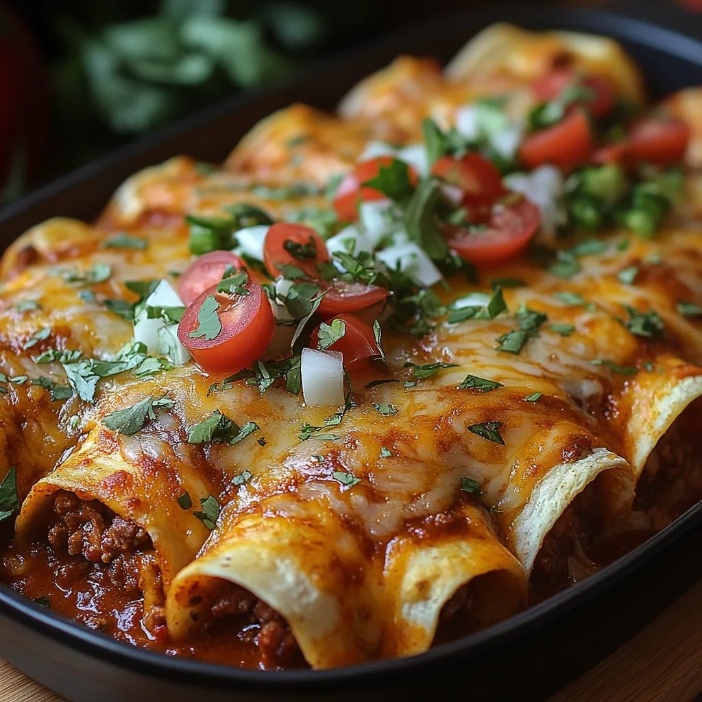 Enchiladas au Bœuf Haché : Une Recette Incroyable Ultime