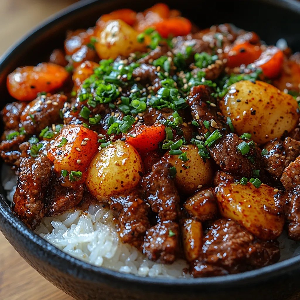 Bols de Bœuf Coréen au Gochujang : Une Recette Incroyable Ultime