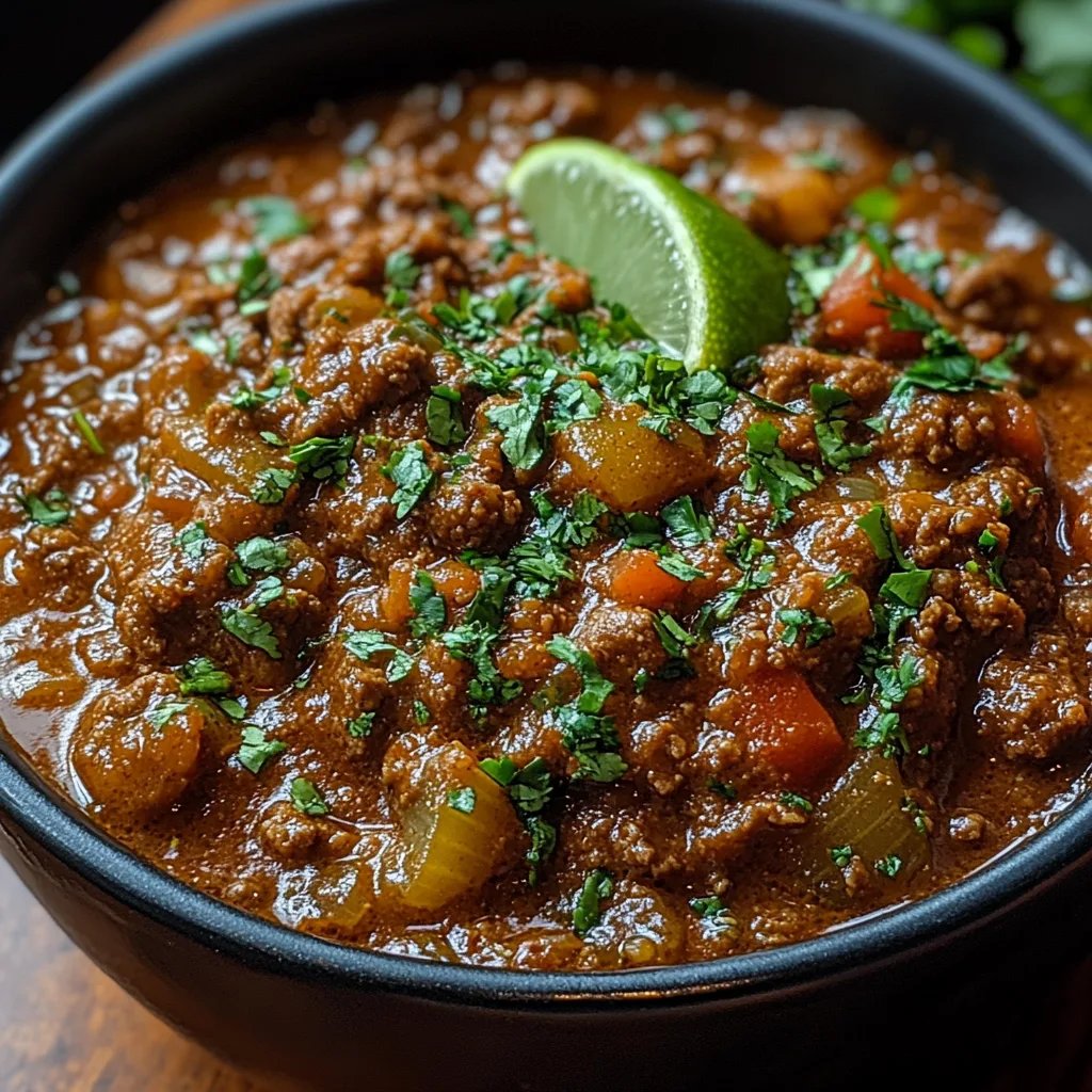 Curry de Bœuf Haché : Une Recette Incroyable Ultime