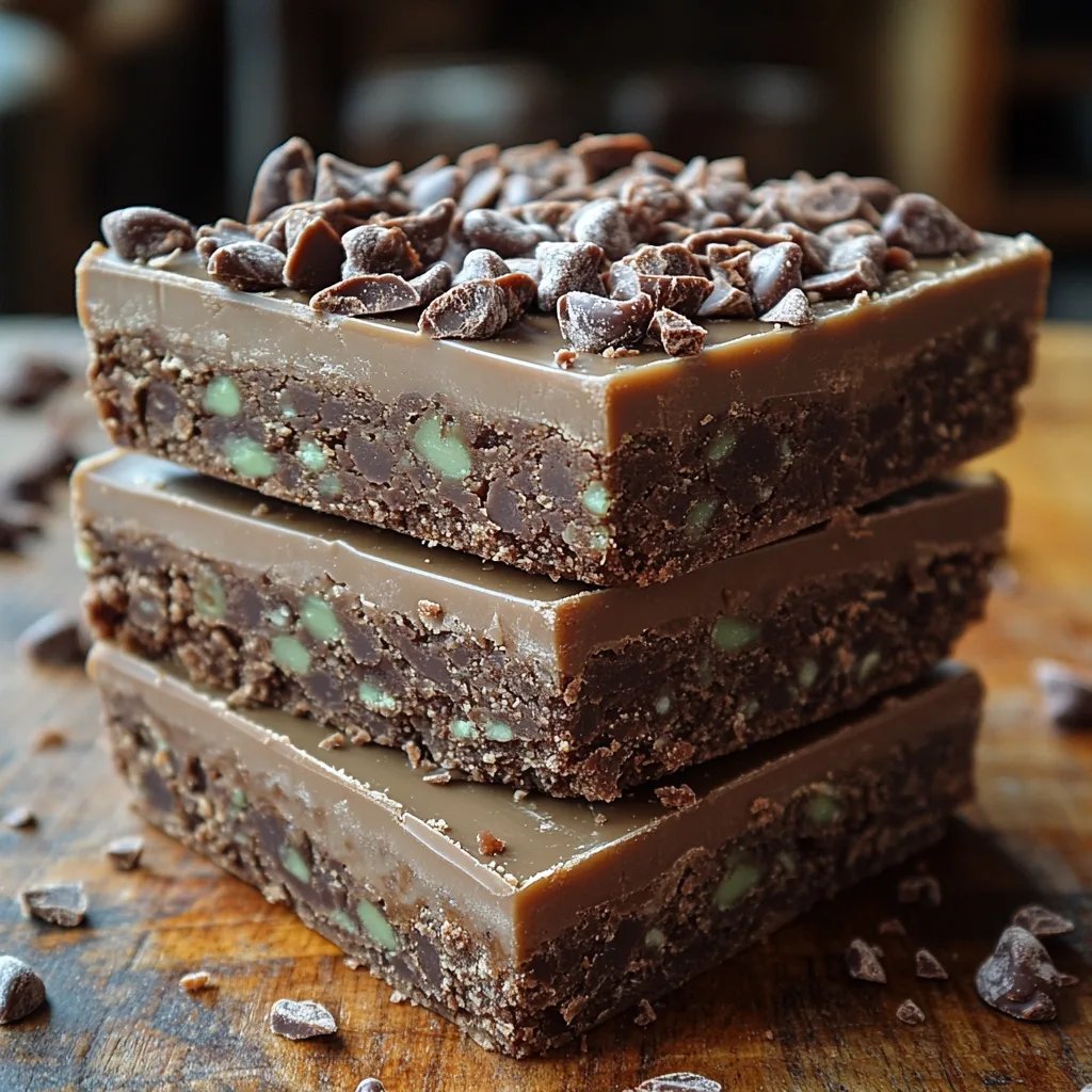 Fudge aux Pépites de Chocolat et à la Menthe Andes : Une Recette Incroyable Ultime