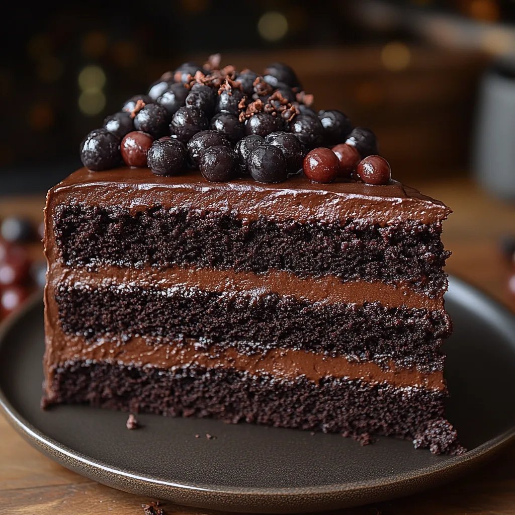 <p>Gâteau Velours Noir : Une Recette Incroyable Ultime</p>