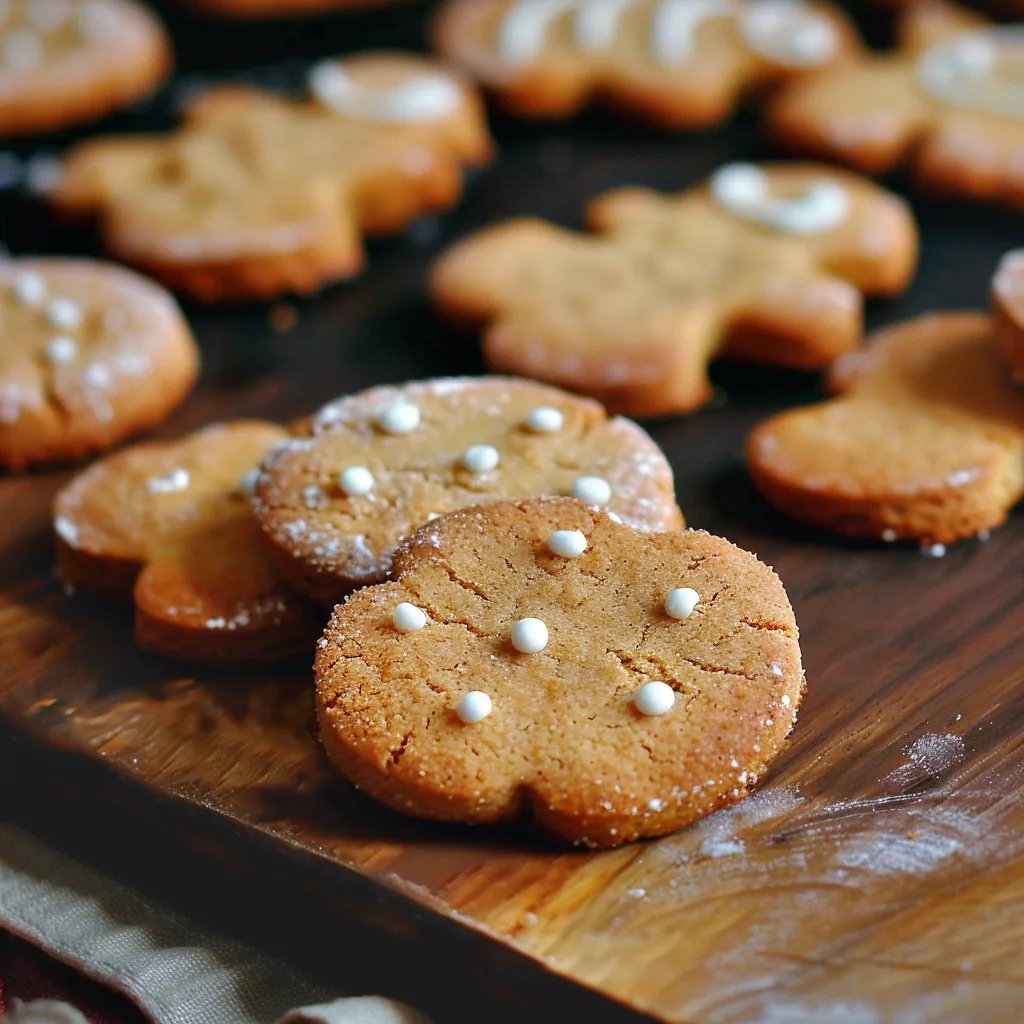 Biscuits bonhomme en pain d’épices