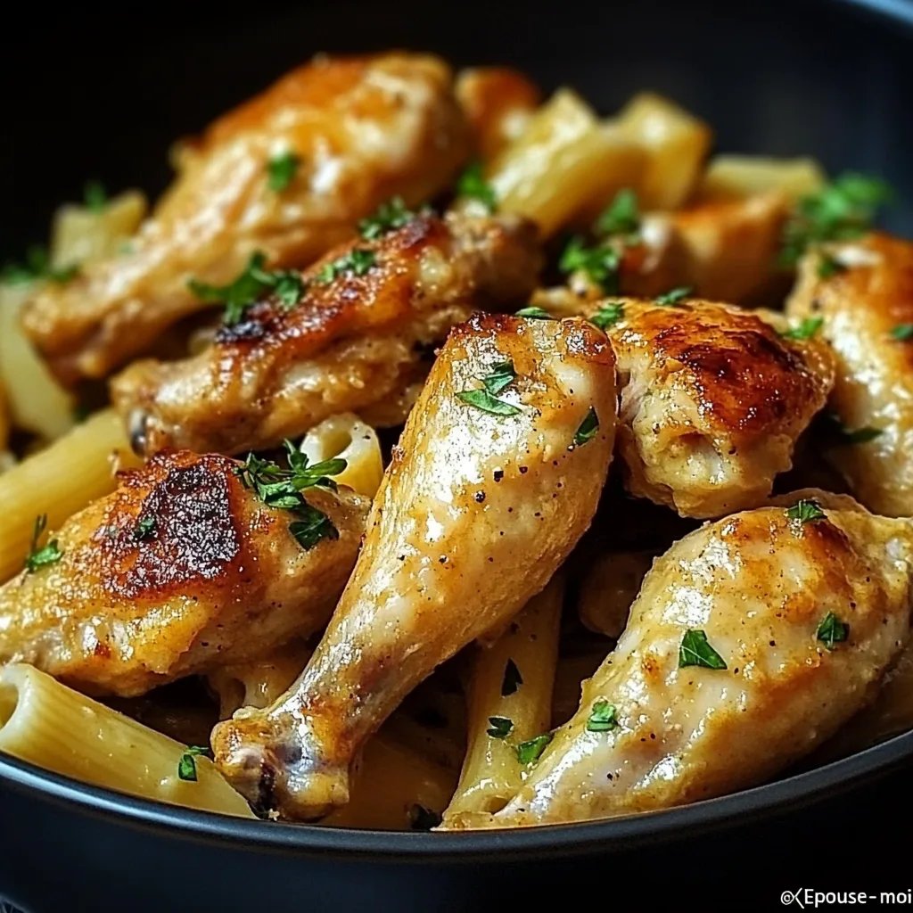 Pâtes au Poulet "Épouse-moi" : Une Recette Incroyable Ultime