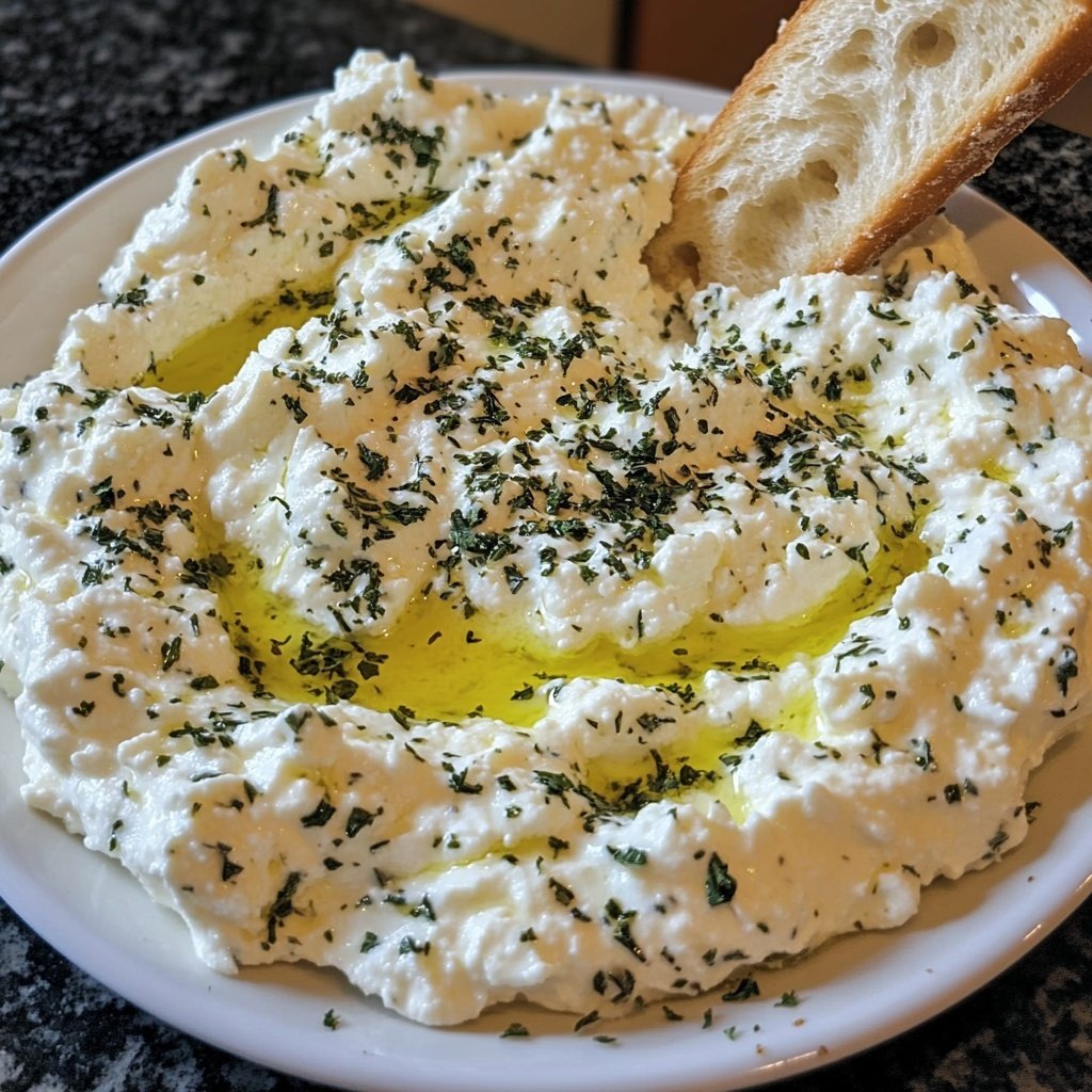 Geschlagene Ricotta Dip