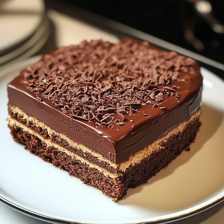 Gâteau crémeux chocolat sans cuisson au four