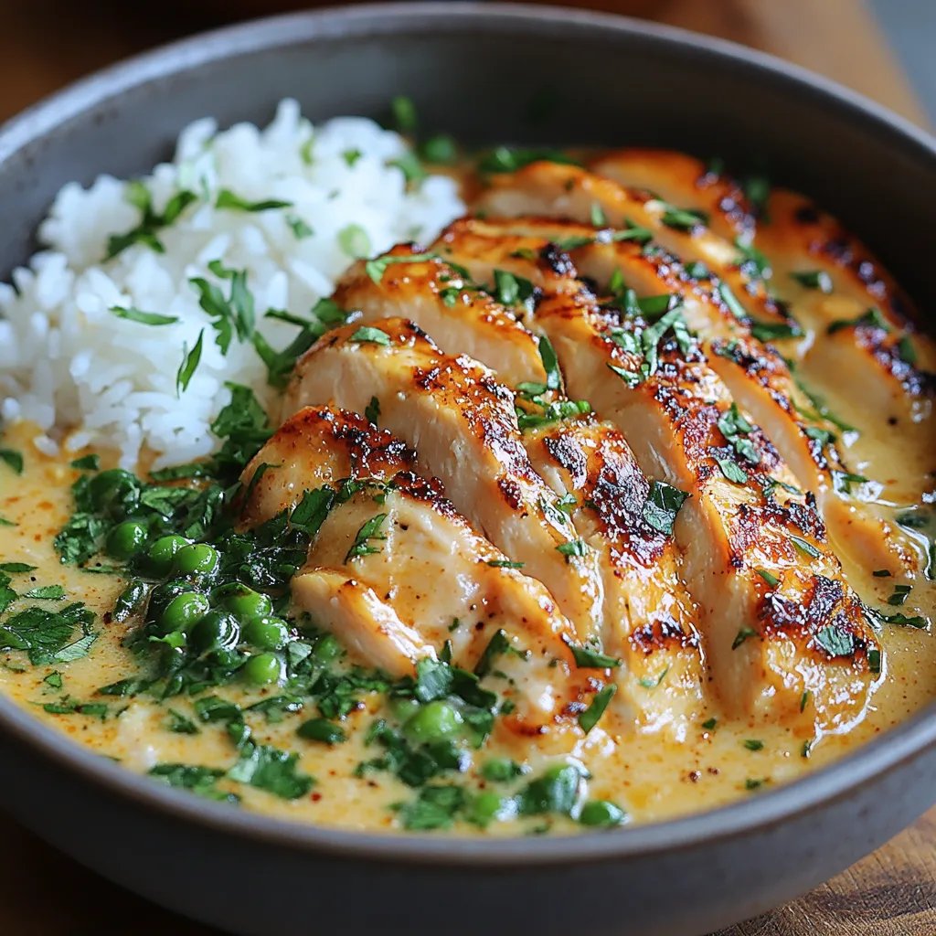 Poulet à l'ail et à la moutarde avec bouillon relevé et riz : Une Recette Incroyable Ultime