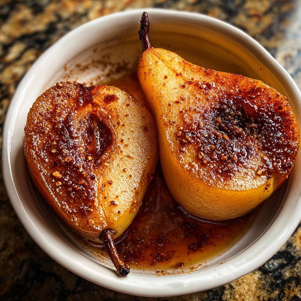 Duo poire pomme aux épices