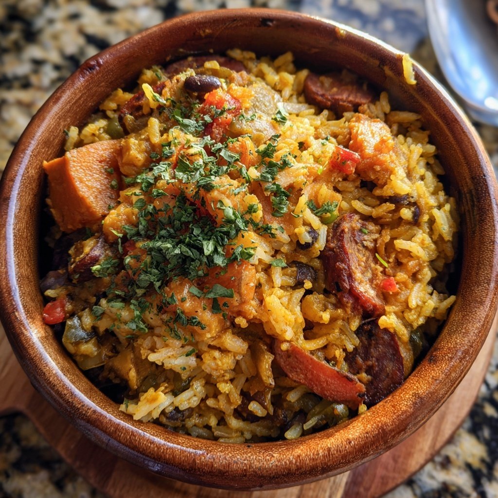 Bol de Riz Jamaïcain Savoureux