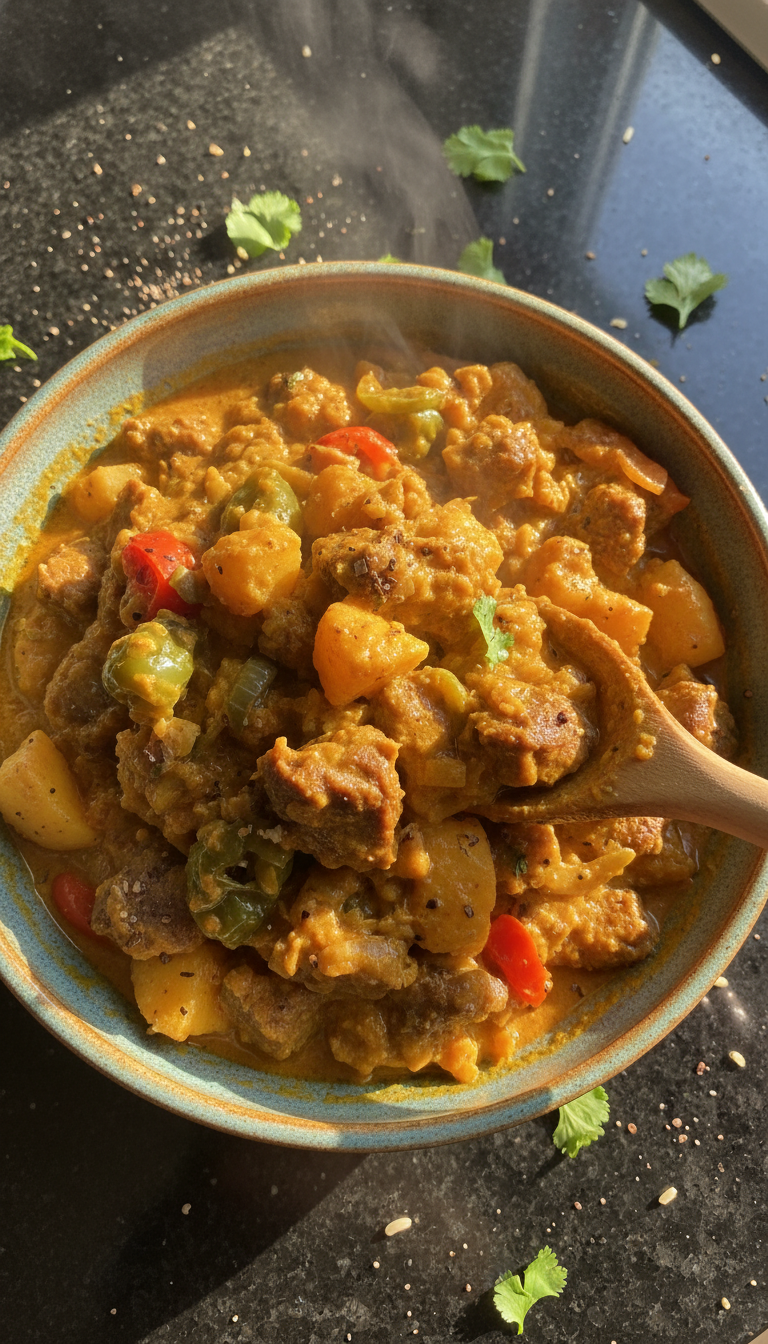 Curry de Chèvre Jamaïcain Authentique