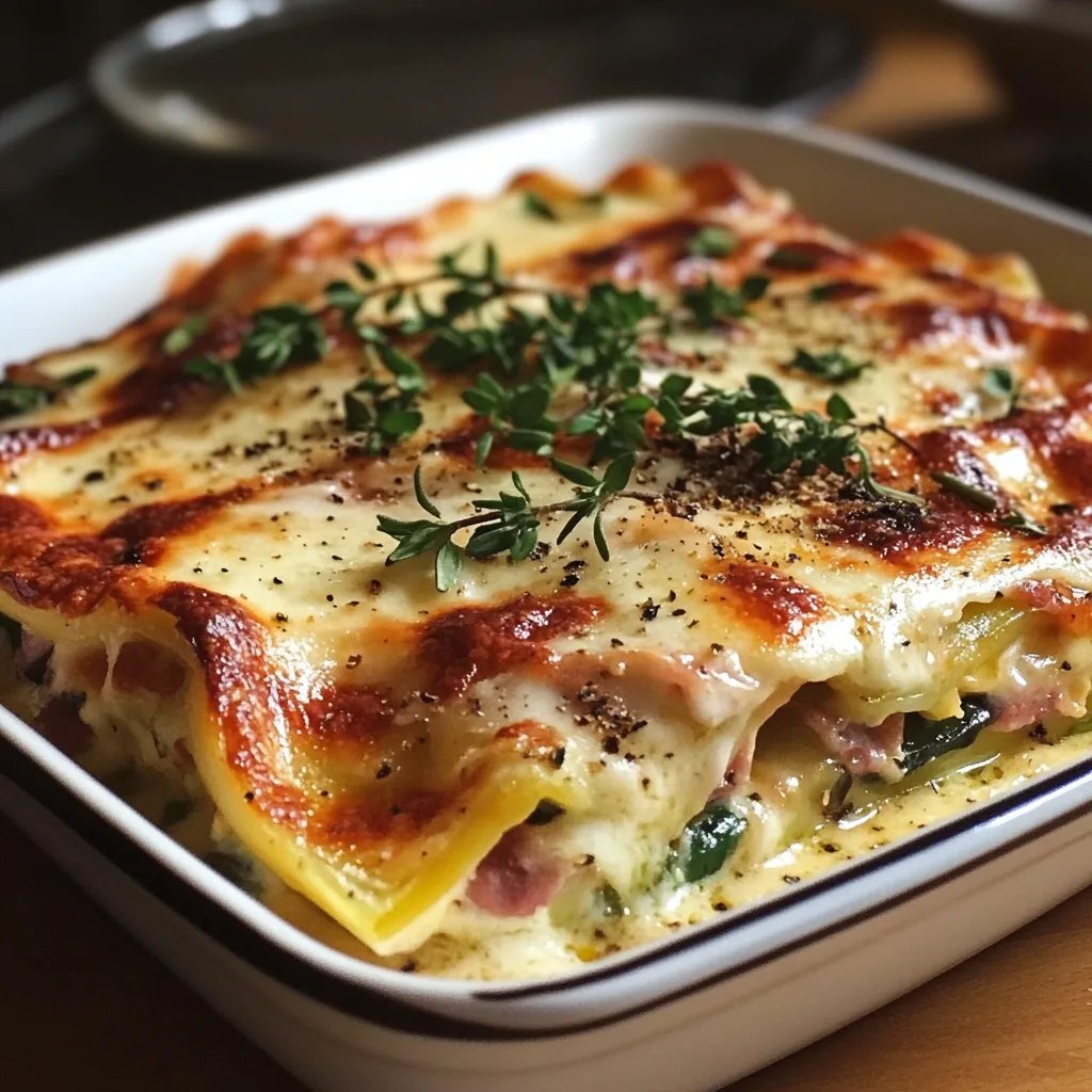 Lasagnes de Courgettes au Jambon : Une Recette Incroyable Ultime