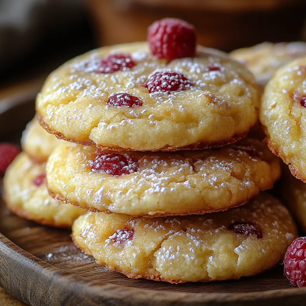 Cookies au Citron et Framboises : Une Recette Incroyable Ultime