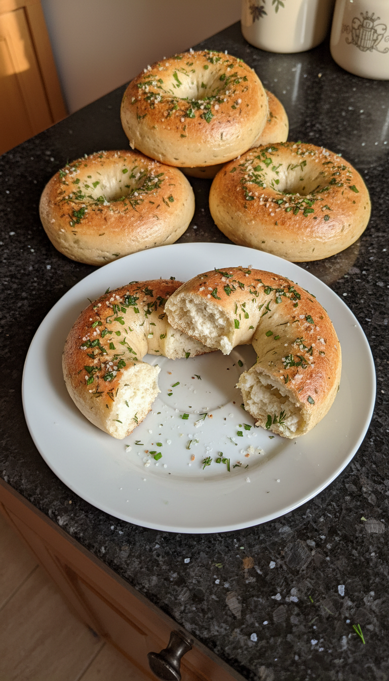 Bagels Macrina au cottage cheese