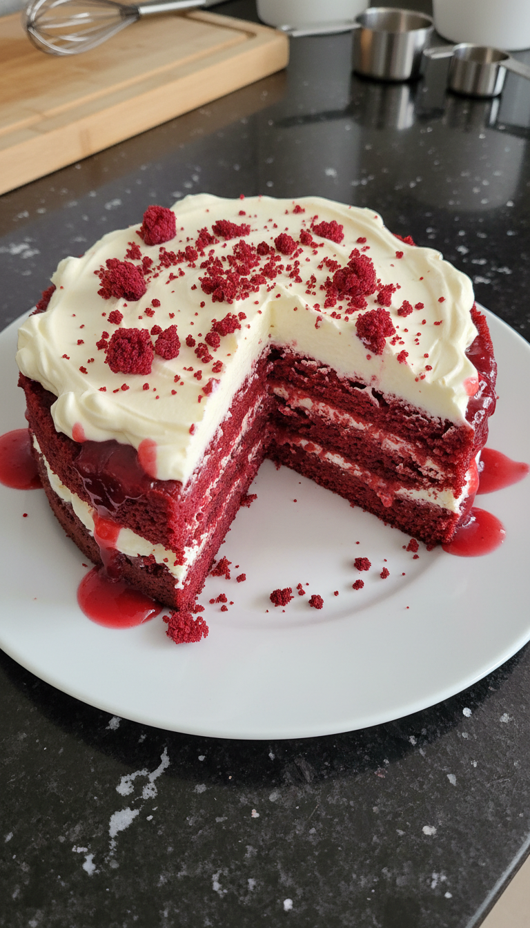 Cheesecake Velours Rouge de Galentine