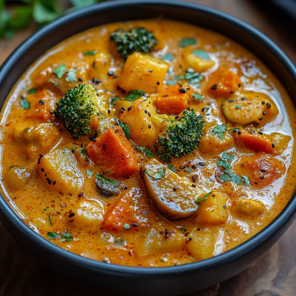 Curry de Légumes au Lait de Coco : Une Recette Incroyable Ultime