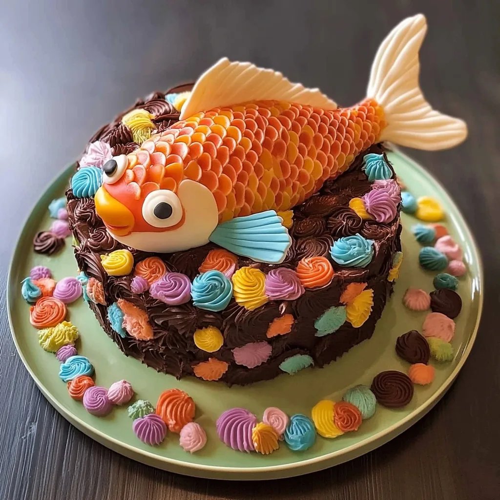 Gâteau d’anniversaire poisson en chocolat : Une Recette Incroyable Ultime