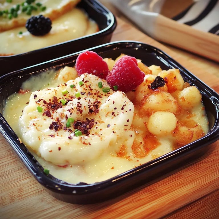 Raclette Sucrée au Chocolat et Fruits