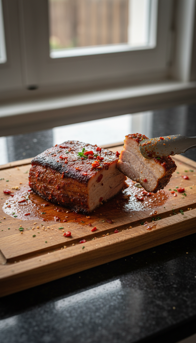 Poitrine de Porc aux Saveurs Jamaïcaines