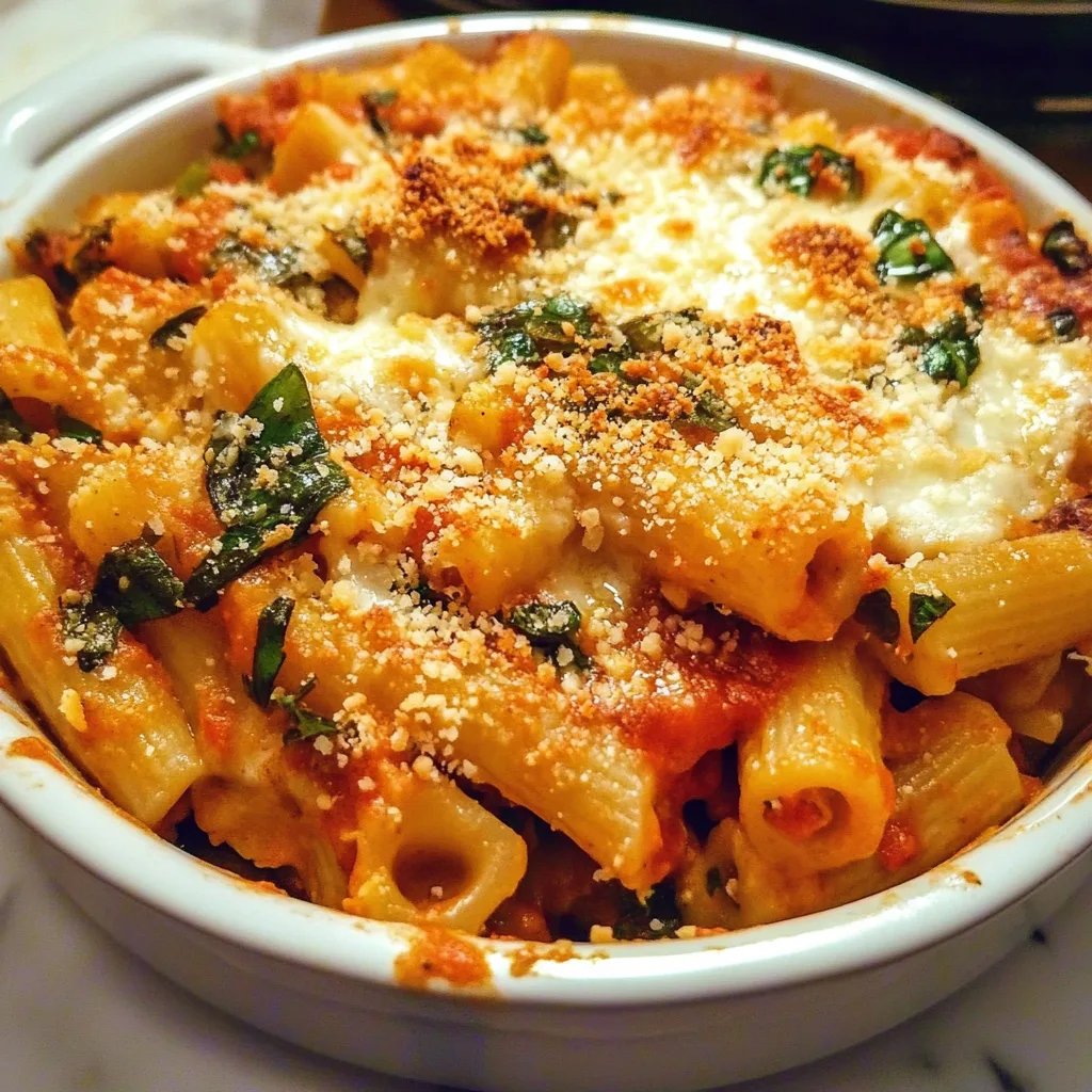 Gratin de Pâtes à la Sauce Tomate et à la Citrouille : Une Recette Incroyable Ultime