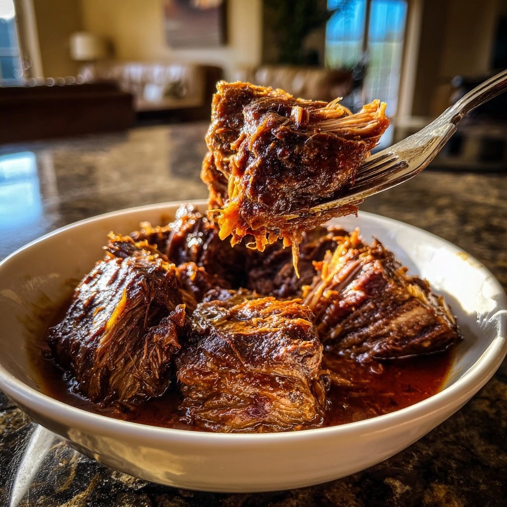 Rôti mississippi mijoté tendre