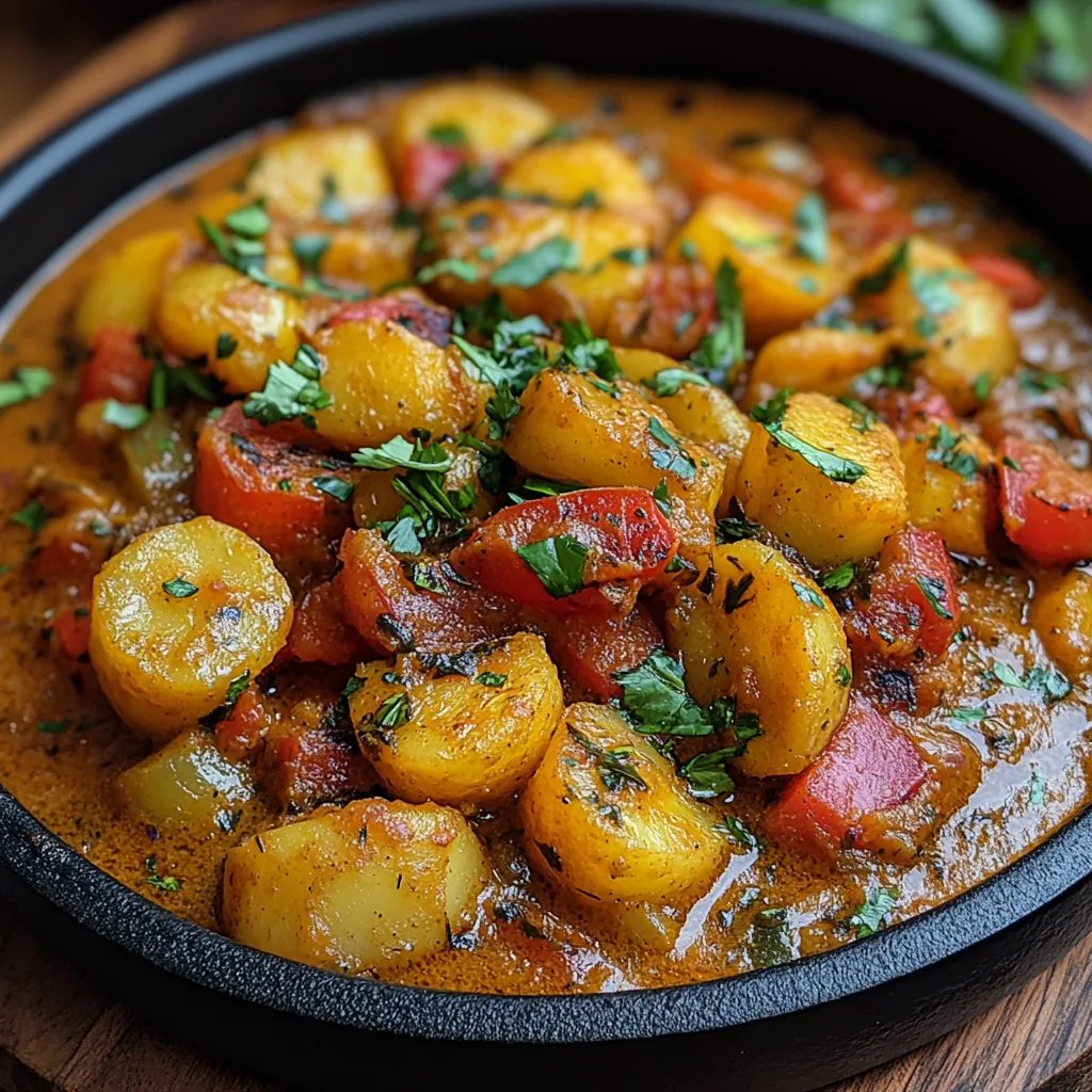 Curry de Bananes Plantains Façon Caribéenne : Une Recette Incroyable Ultime