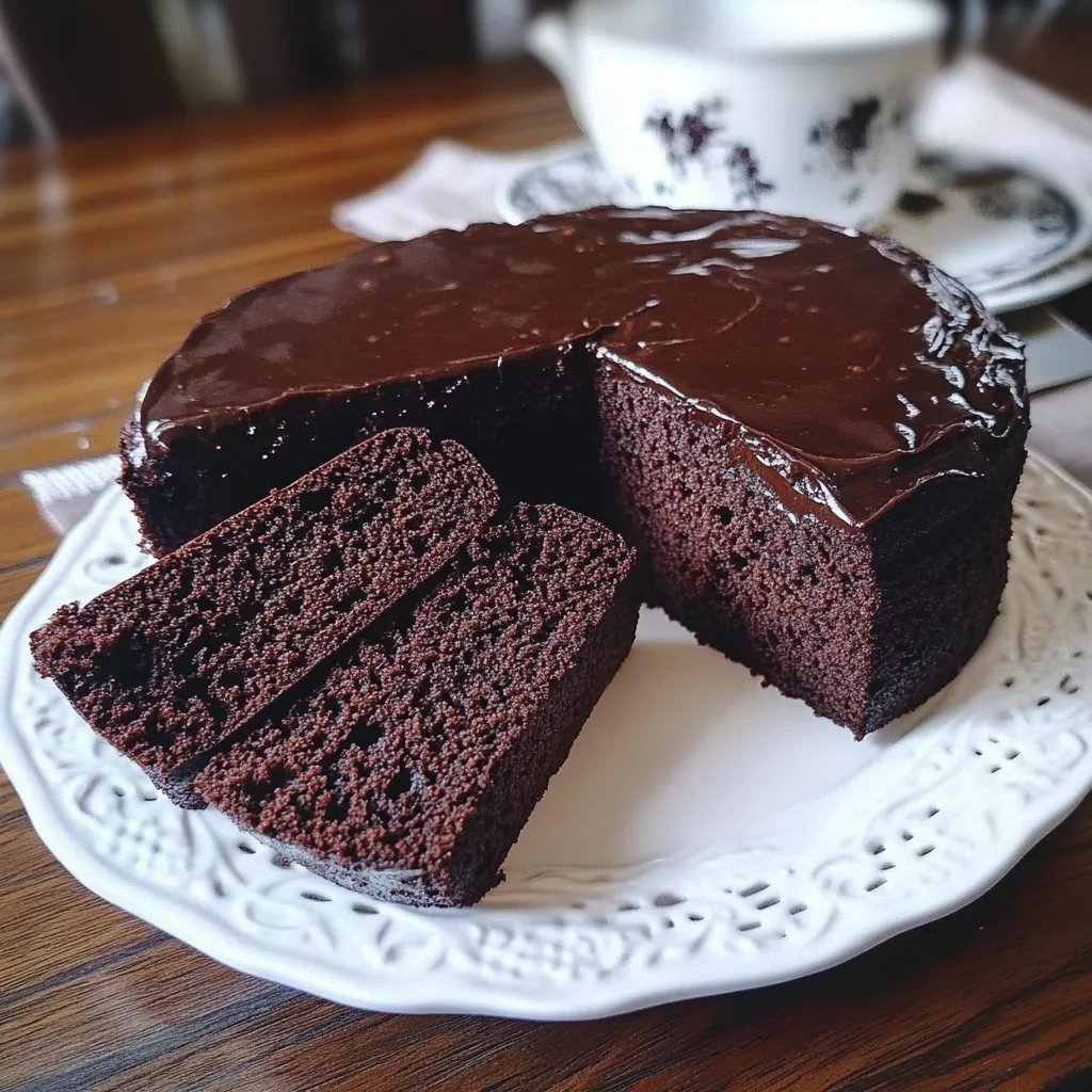 Cake au chocolat moelleux