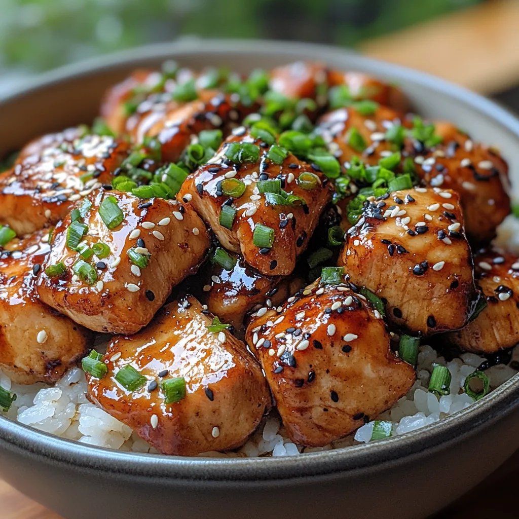 Poulet Teriyaki à l'Instant Pot : Une Recette Incroyable et Ultime pour 6 Personnes