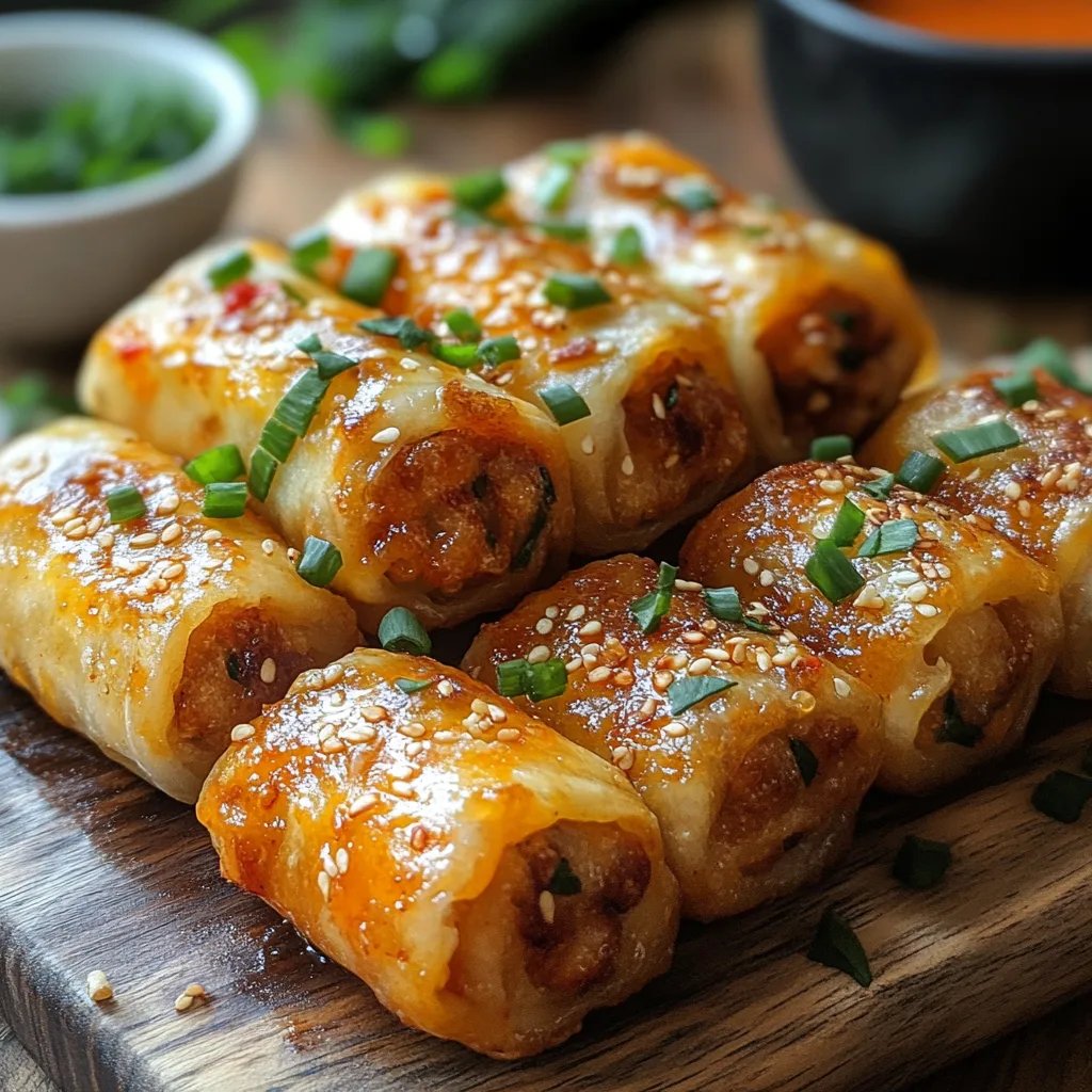 Meilleurs Rouleaux de Printemps Faits Maison à la Friteuse à Air : Une Recette Incroyable Ultime