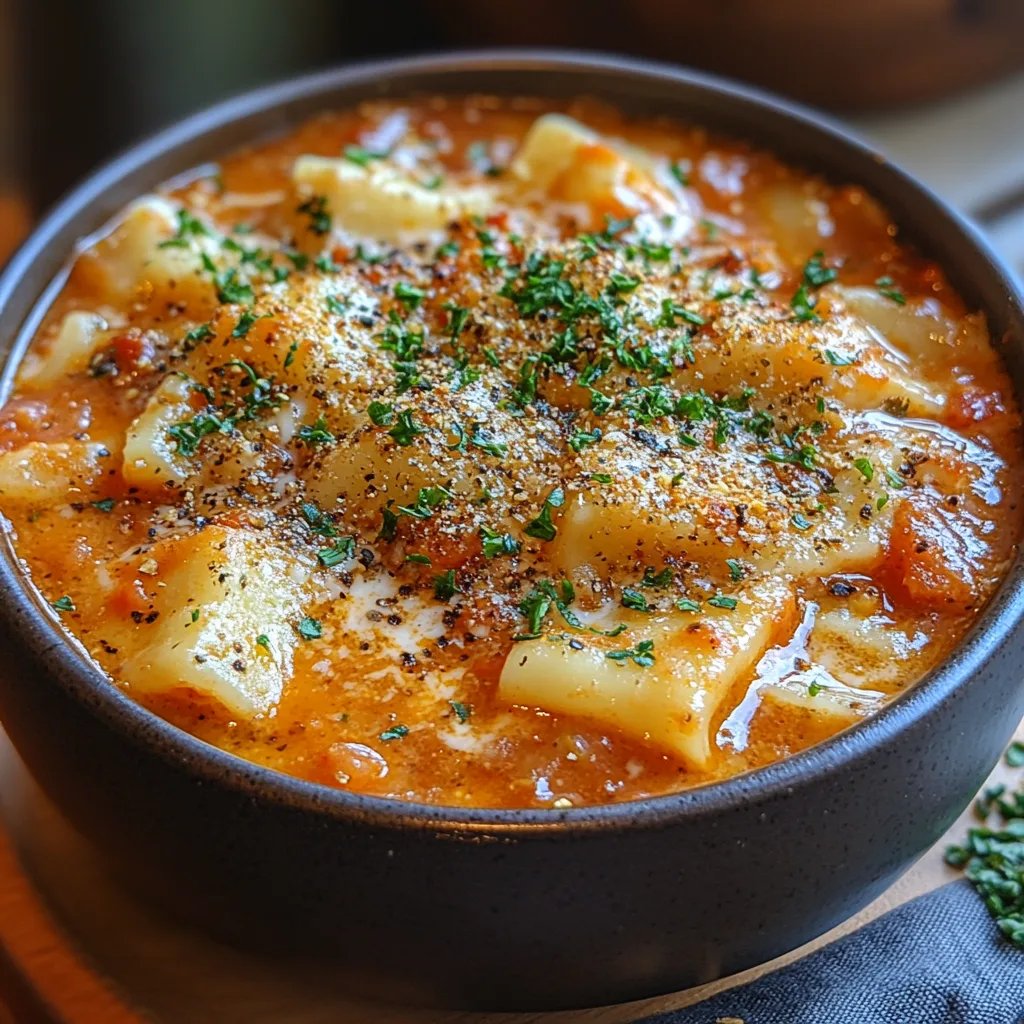 Soupe Lasagne à l'Instant Pot : Une Recette Incroyable Ultime en 30 Minutes