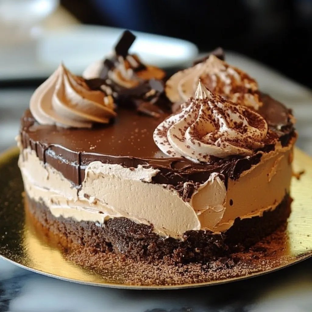 Gâteau au Chocolat et Meringue