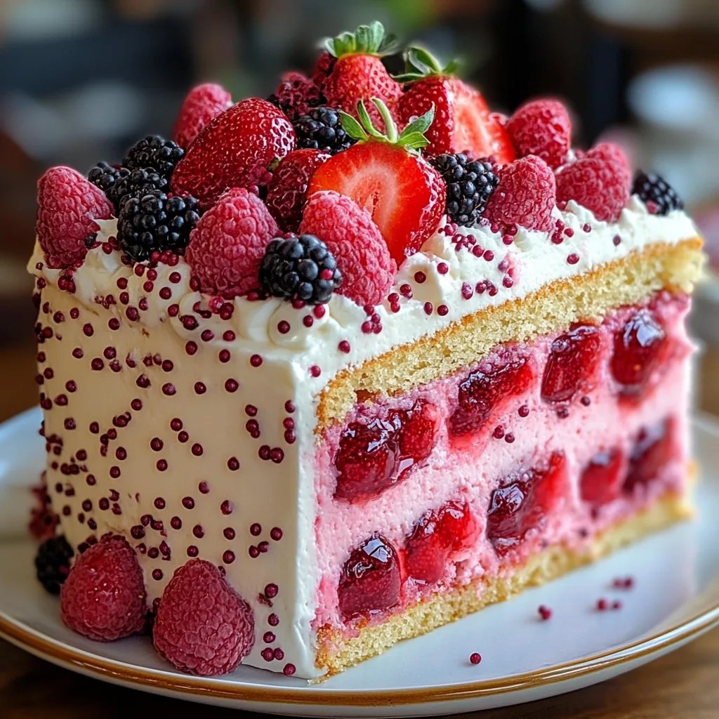Gâteau en Couches au Fruit du Dragon Rose : Une Recette Incroyable Ultime