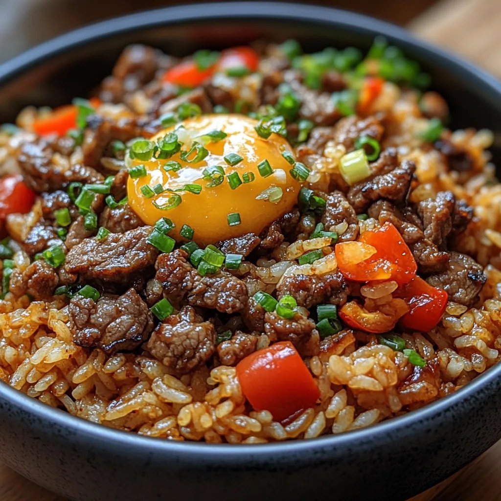 Nasi Goreng au Bœuf : Une Recette Incroyable et Ultime