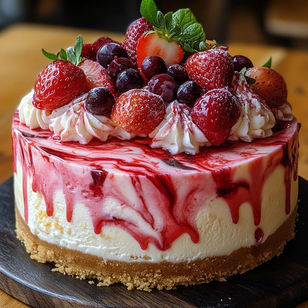<p>Cheesecake Tourbillon Fraise : Une Recette Incroyable Ultime</p>