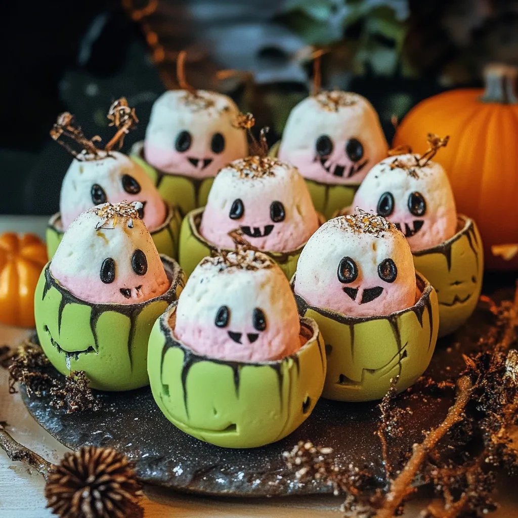 Chamallows d'Halloween avec des squelettes : Une Recette Incroyable Ultime