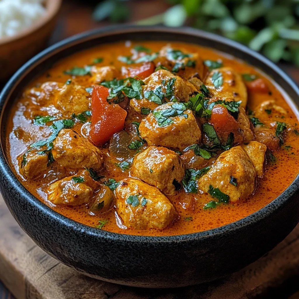 Curry de Poulet Épicé à la Noix de Coco : Une Recette Incroyable Ultime