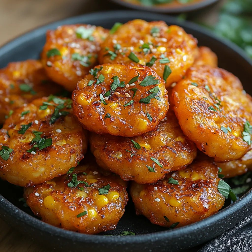 Beignets de maïs thaïlandais (végétaliens) : Une Recette Incroyable Ultime