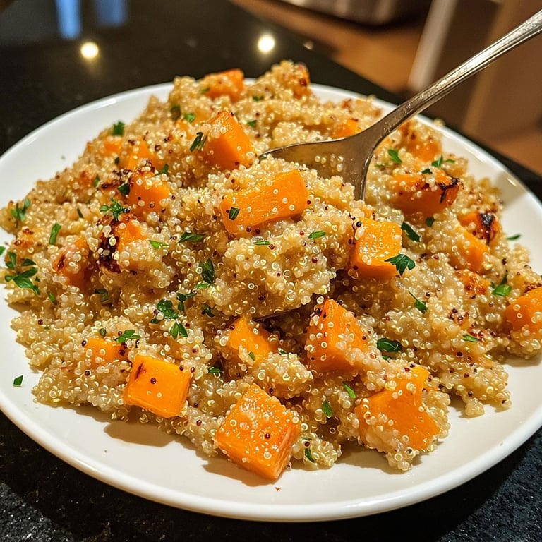 Risotto de quinoa au butternut