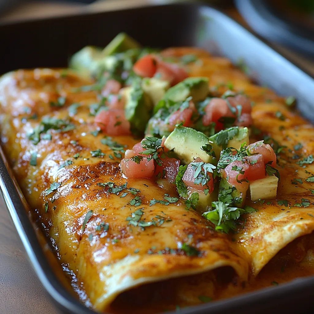 Enchiladas Mexicaines pour le Petit-Déjeuner : Une Recette Incroyable Ultime