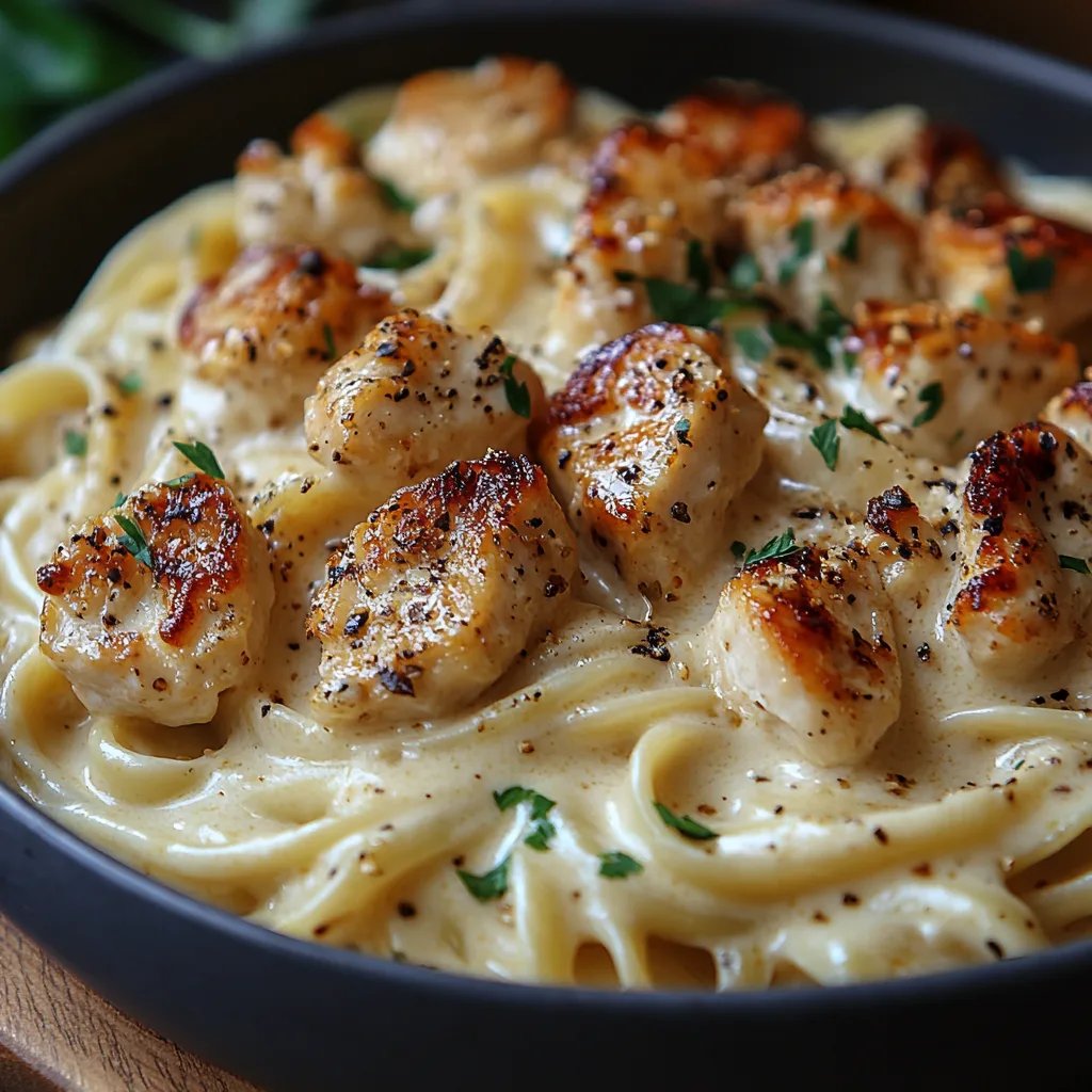 <p>Alfredo de Poulet Crémeux Sans Produits Laitiers : Une Recette Incroyable Ultime</p>