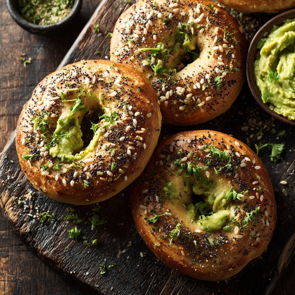 Bagels boostés en protéines