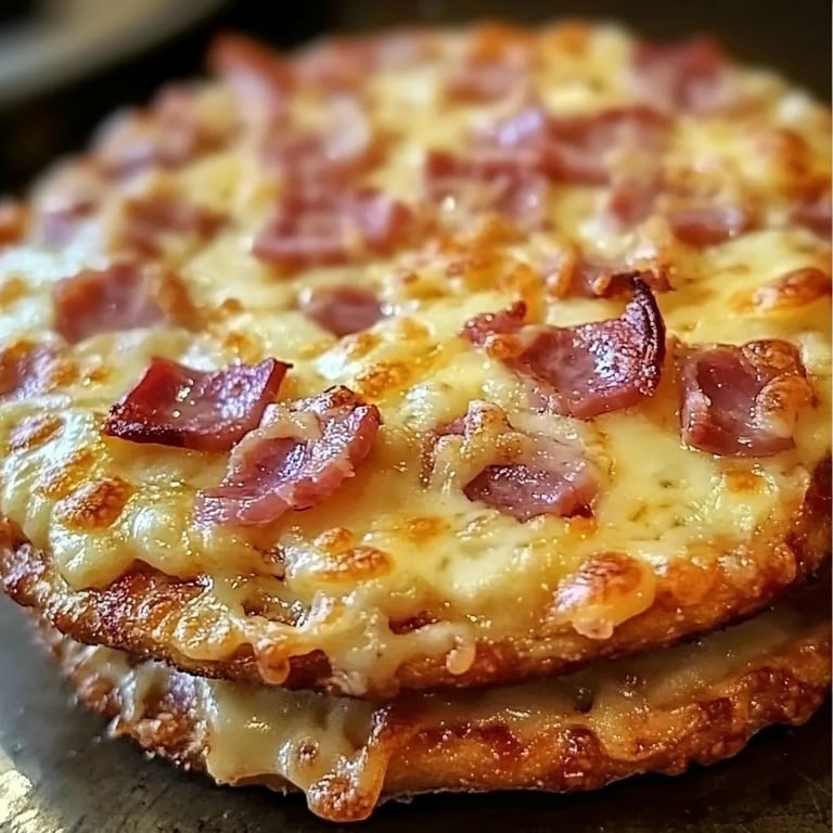 Cookies salés au jambon et au fromage